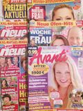 Frauen-Zeitschriften 2025 (6 Hefte)