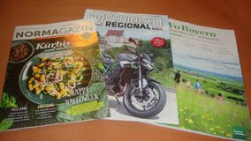 Drei Zeitschriften im Set