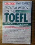 Essential words for the TOEFL Test of English as a Foreign Language Third Edition