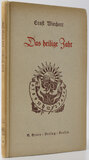 Das heilige Jahr. Fünf Novellen